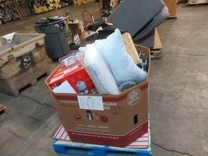 lot 147 image: Pallet of Store Overstock and Ecommerce Product and Returns