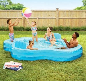 lot 154 image: NEW Members Mark Elegant Inflatable Family Pool, 10