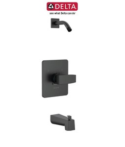 lot 337 image: Delta T14467-BLLHD-PP Modern Monitor 14 Series Tub and Shower Trim Package - Less Shower Head