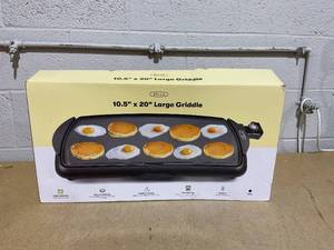 lot 156 image: BELLA Electric Griddle & Flat Grill with Nonstick Large Cooking Surface