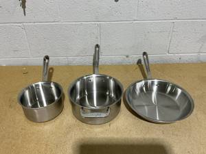 lot 173 image: 3PCS The Cellar Frying Pans