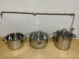 lot 176 image: 3PCS Sedona Kitchen Pots