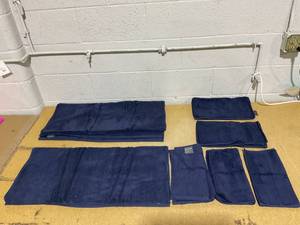 lot 65 image: 7PCS Madison Park Signature Ultra-Soft Cotton Absorbent Towel Set