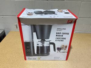 lot 9 image: ZWILLING Enfinigy Glass Drip Coffee Maker 12 Cup