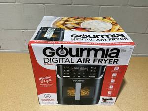 lot 267 image: Gourmia 8-Quart Digital Air Fryer