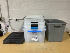lot 500 image: LOT OF 7 - Veriety Storage Containers