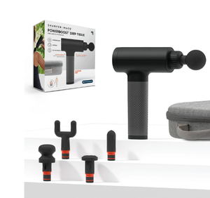 lot 327 image: Sharper Image Powerboost Deep Tissue Percussion Massager