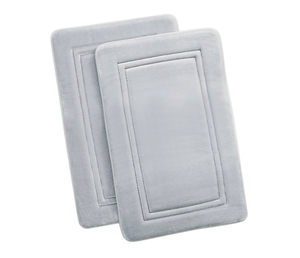 lot 351 image: Truly Calm Antimicrobial Memory Foam 2-pc. Bath Rug Set