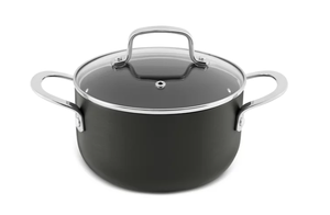 lot 376 image: The Cellar Hard-Anodized Aluminum 2.5-Qt. Covered Sauce Pot