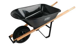 lot 287 image: Expert Gardener 4 Cu ft Plastic Tray Wheelbarrow