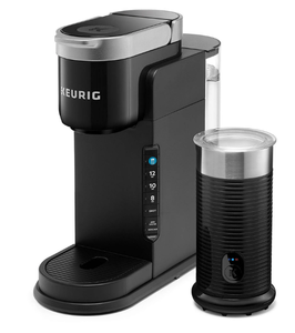lot 288 image: Keurig K-Café Barista Bar Single Serve Coffee Maker and Frother, Black