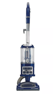 lot 10 image: Shark Navigator Lift-Away Deluxe Upright Vacuum - Blue NV360 HEPA Filter, Pet Hair, Multi-Surface, 25 Cord