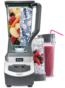 lot 21 image: Ninja BL660 Professional Blender & Nutri Ninja Cups