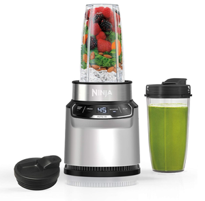 lot 23 image: Ninja BN401 Nutri Pro Compact Personal Blender, Auto-iQ Technology, 1100-Peak-Watts