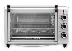 lot 91 image: BlackDecker 6-Slice Crisp N Bake Air Fryer Toaster Oven