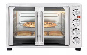 lot 94 image: MegaChef 30L French Door Multi-Function Electric Toaster Oven