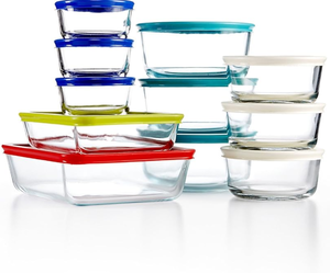 lot 122 image: 22PCS Pyrex Food Storage Container