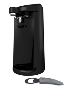 lot 138 image: BLACKDECKER EasyCut Extra-Tall Can Opener with Knife Sharpener and Bottle Opener
