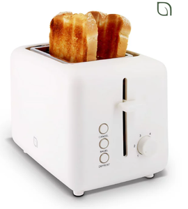 lot 141 image: Willow Kitchen 2-Slice Toaster with Wide Slots - Perfect for Toast Bagels, Compact Design