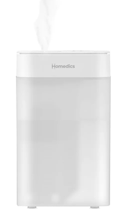 lot 161 image: Homedics 1.1-Gallon Ultrasonic Humidifier, CMTF133