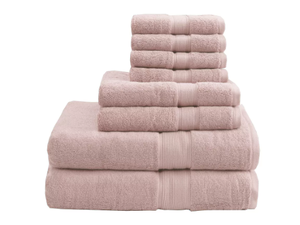 lot 222 image: 8PCS Madison Park Cotton Bath Towel Set