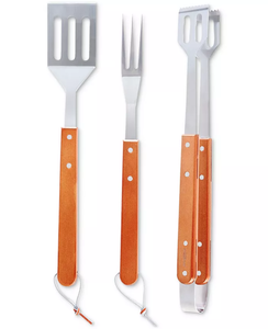 lot 252 image: 3PCS The Cellar Farm Fresh BBQ Wood Tool Set