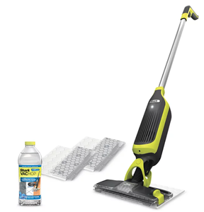 lot 427 image: VACMOP Cordless Hard Floor Vacuum Mop with Disposable VACMOP Pad, VM180