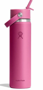 lot 433 image: Hydro Flask 24 oz Wide Mouth with Flex Straw Cap - Reef
