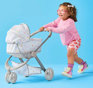lot 446 image: 3 in 1 Convertible Stroller for 14 - 16 Dolls - Gigglescape