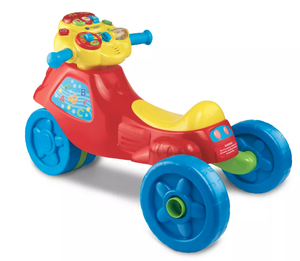 lot 455 image: VTech 2-in-1 Learn & Zoom Motorbike