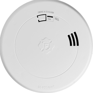 lot 466 image: First Alert Precision Detection 10-Year Battery 2-in-1 Smoke and CO Alarm with Voice and Location Alerts - SMCO210V