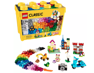 lot 476 image: LEGO Classic Large Creative Brick Box Build Your Own Creative Toys, Kids Building Kit