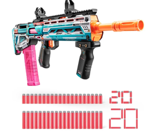 lot 486 image: XSHOT SKINS Pro Series 1 Long Shot (40 Darts) Outdoor Blaster by ZURU