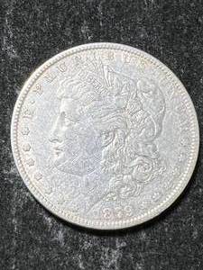 lot 52 image: 1879 US MORGAN SILVER DOLLAR