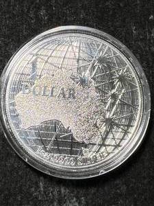 lot 53 image: 2021 AUSTRALIAN DOLLAR 1 TROY OZ .999 FINE SILVER IN AIRTITE