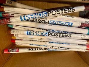 lot 16 image: Lot of Squid Game Posters in Original Wrapping