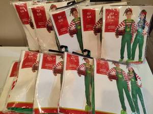 lot 45 image: Lot of Child Elf Costumes