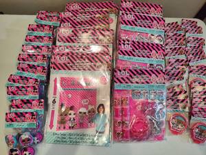 lot 55 image: Huge Lot of LOL Surprise Party Favors and Supplies