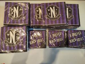lot 59 image: Retailers Lot of Wednesday Napkins