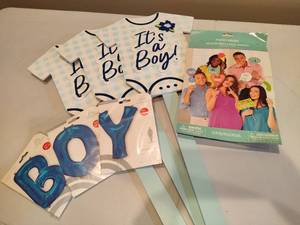lot 10 image: Its a Boy Party Decor