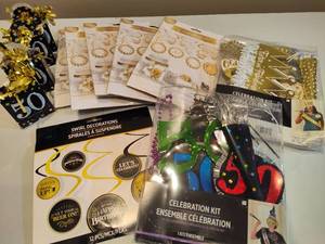 lot 32 image: 50th Birthday Party Decor