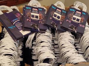 lot 18 image: Lot of Marvel Black Panther KraftGift Bags