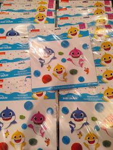 lot 71 image: Baby Shark Party Decor Kits