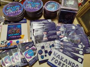 lot 75 image: Wakanda Forever Party Supplies