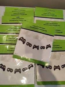 lot 81 image: Gamer Light Up Party Banners