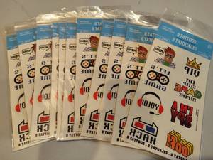 lot 83 image: Gamer Tattoo Party Favors