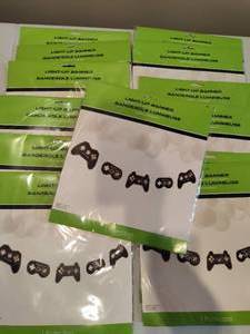 lot 82 image: Gamer Light Up Party Banners