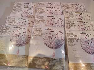 lot 119 image: Lot of Confetti Balloons