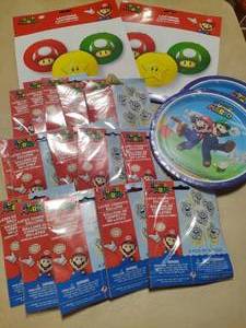 lot 127 image: Super Mario Bros. Party Decor