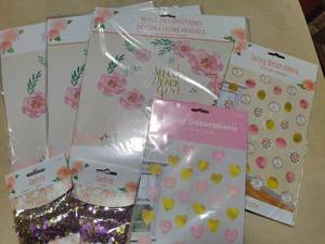 lot 135 image: Its a Girl  Party Decor